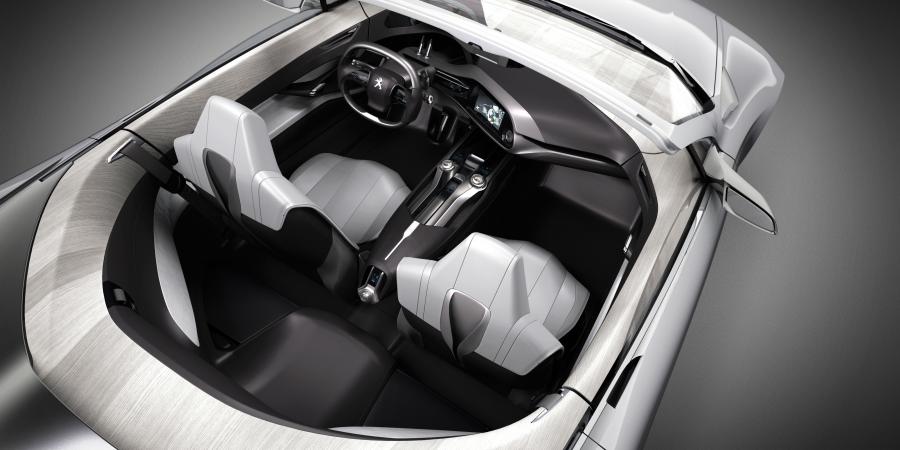 Интерьер Peugeot SR1 Concept 2010 года  (фото 40 из 57)